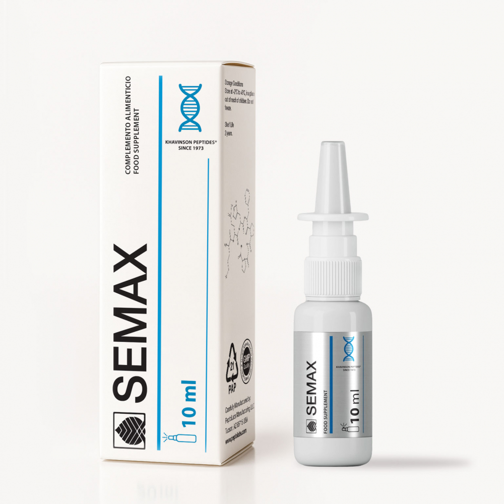 Semax (Семакс) | 10 ml - Назальный спрей 0.1% - ноотропный пептид
