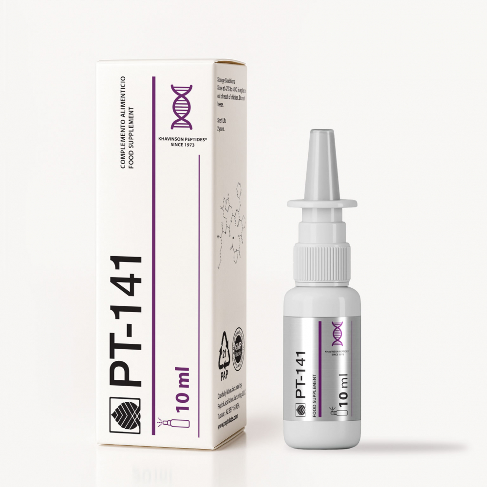 PT-141 (Bremelanotide) | 10 mg спрей - пептид для сексуального здоровья у мужчин и женщин