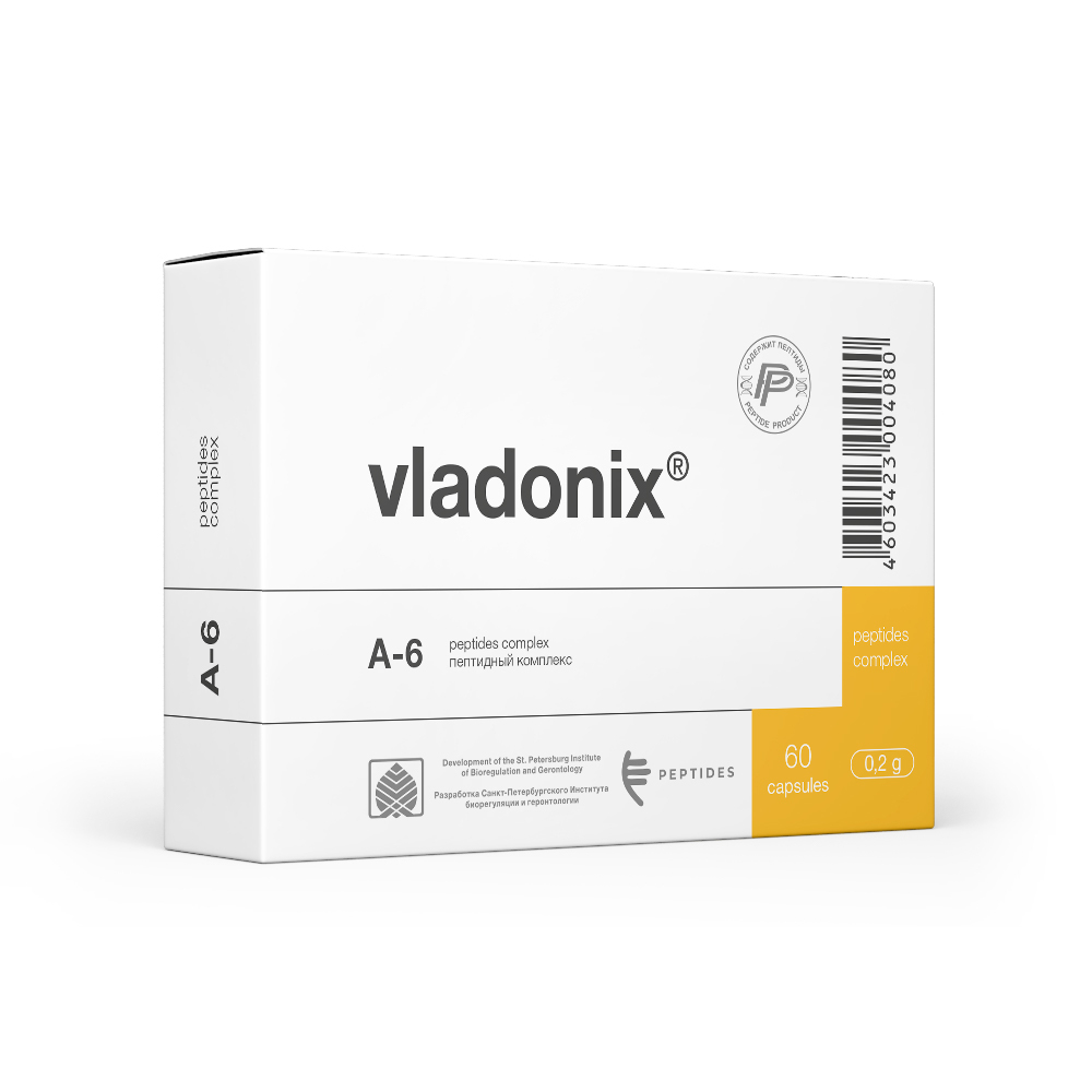 Владоникс(Vladonix) - пептиды тимуса(вилочковой железы) A-6