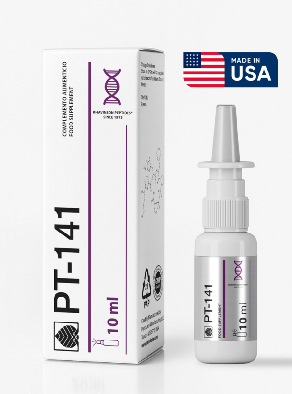PT-141 (Bremelanotide) | 10 mg спрей - пептид для сексуального здоровья у мужчин и женщин