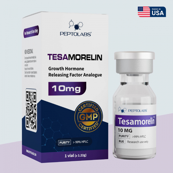 Tesamorelin (Тесаморелин) 10mg флакон - пептид для сжигания жира на животе