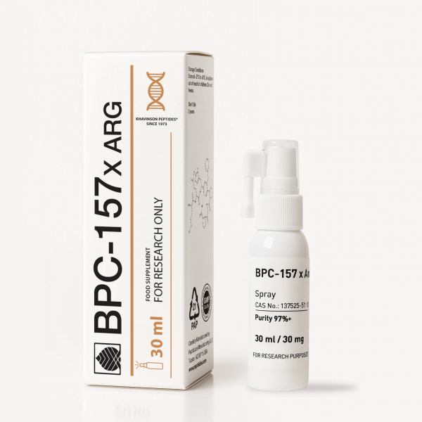 Пентадекапептид BPC-157 30mg - спрей для регенерации и восстановления