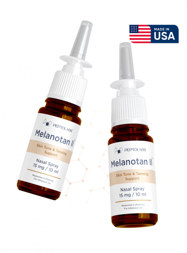 Melanotan II (меланотан 2) 15мг/10мл назальный спрей